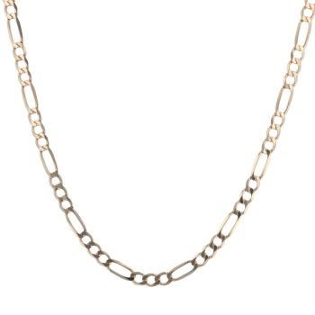 9ct Yellow Gold Figaro Chain 20"