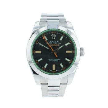 Rolex Milgauss Pre Owned Watch Ref 116400GV