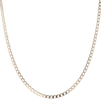 9ct Yellow Gold Curb Chain 24"