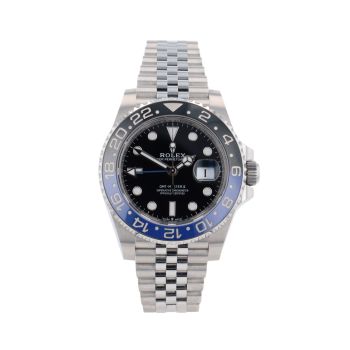 Rolex GMT Master II 'Batgirl' Pre Owned Watch Ref 126710BLNR