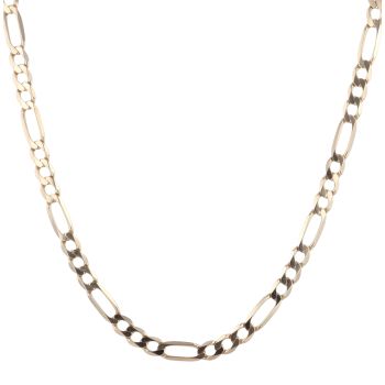 9ct Yellow Gold Figaro Chain 20"