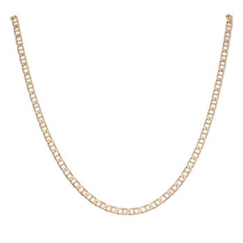 9ct Yellow Gold Flat Anchor Chain 24"