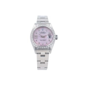 Rolex Custom Oyster Perpetual Date Pre Owned Watch Ref 79160