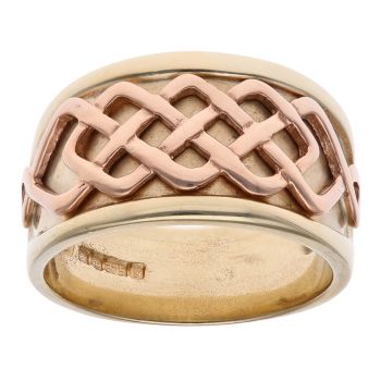 9ct Yellow and Rose Gold Annwyl Clogau Ring