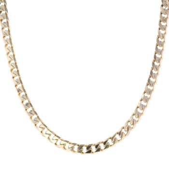 9ct Yellow Gold Curb Chain 20"