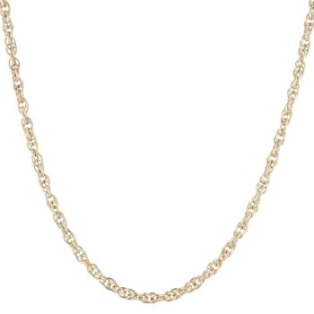 9ct Yellow Gold Fancy Chain 18"