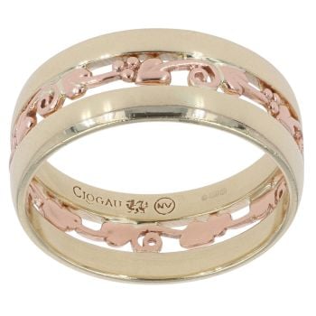 9ct Yellow and Rose Gold Clogau Vine Of Life Full Band