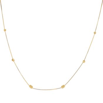 22ct Yellow Gold Snake Chain 18"