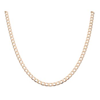 9ct Yellow Gold Curb Chain 20"