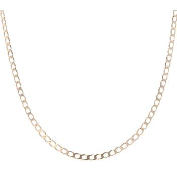 9ct Yellow Gold Curb Chain 20"