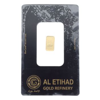1g Al Etihad Ingot Sealed