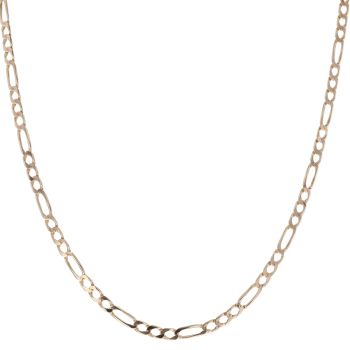 9ct Yellow Gold Figaro Chain 20"