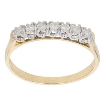 18ct Yellow Gold 0.33ct Diamond Eternity Ring