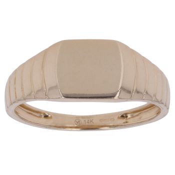 14ct Yellow Gold Signet Ring
