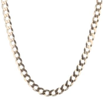 9ct Yellow Gold Curb Chain 20"