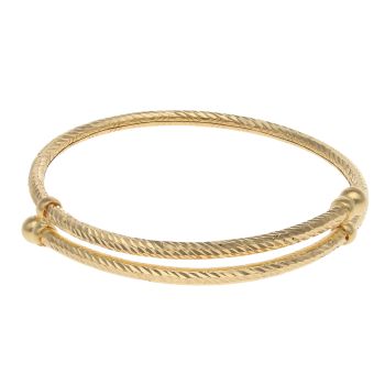 22ct Yellow Gold Children's Expanding Bangle