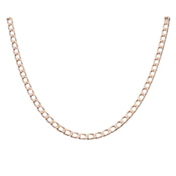 9ct Yellow Gold Curb Chain 22"