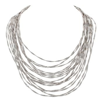 Marco Bicego 18ct White Gold  1.45ct Diamond Necklace 18"