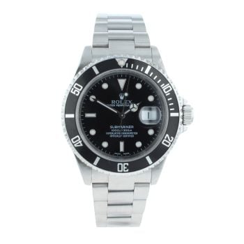 Rolex Submariner Pre Owned Watch Ref 16610