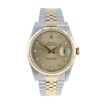 Rolex Datejust Pre Owned Watch Ref 16233