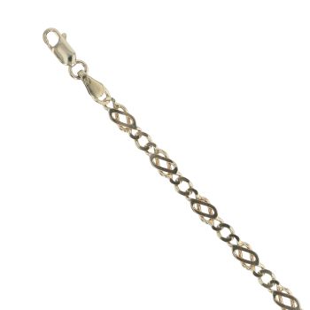9ct Yellow Gold Celtic Bracelet 7"