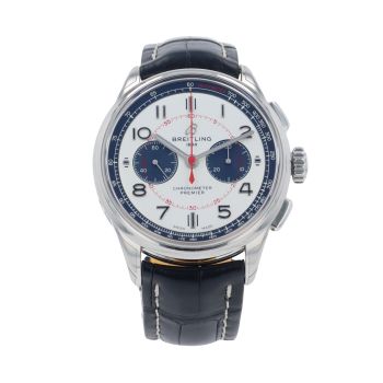 Breitling Premier Pre Owned Watch Ref AB0118