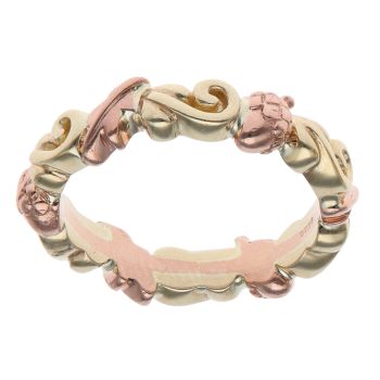 9ct Yellow and Rose Gold Tree Of Life Clogau Ring