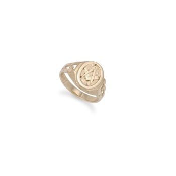 9ct Yellow Gold Masonic Ring