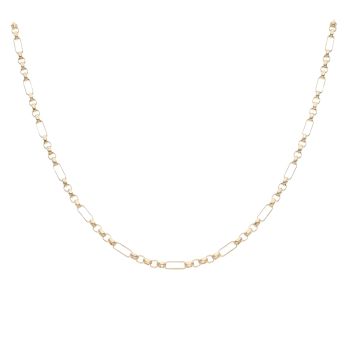 9ct Yellow Gold Figaro Chain 20"