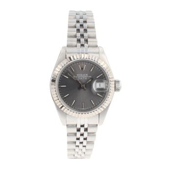 Rolex Custom Datejust Pre Owned Watch Ref 69174