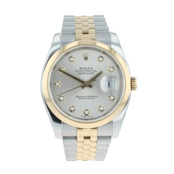 Rolex Datejust Pre Owned Watch Ref 116203