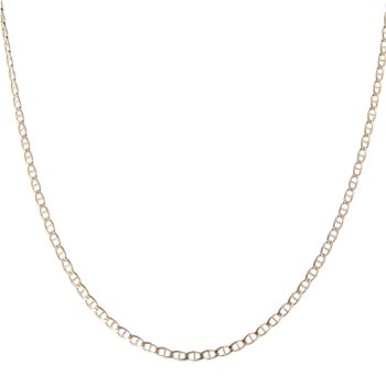 9ct Yellow Gold Anchor Chain 16"