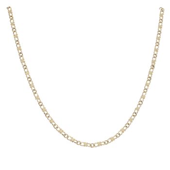 9ct Yellow Gold Fancy Chain 18"