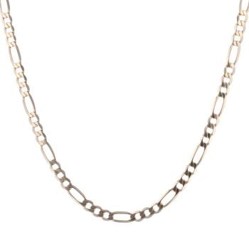 9ct Yellow Gold Figaro Chain 20"