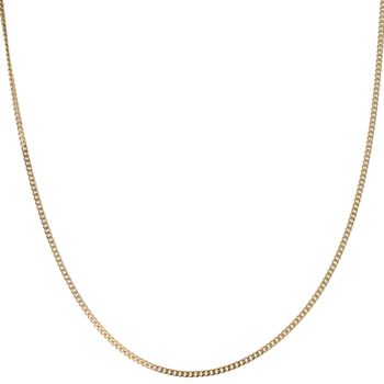 9ct Yellow Gold Curb Chain 18"