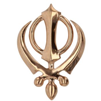22ct Rose Gold Khanda Fancy Pendant