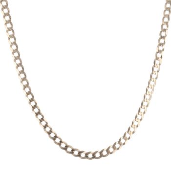 9ct Yellow Gold Curb Chain 20"