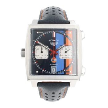 Tag Heuer Monaco Gulf Pre Owned Watch Ref CAW211R
