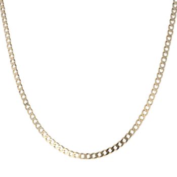 9ct Yellow Gold Curb Chain 24"