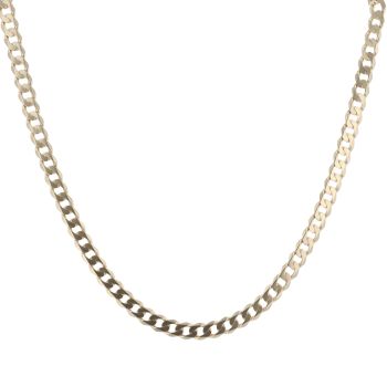 9ct Yellow Gold Curb Chain 28"