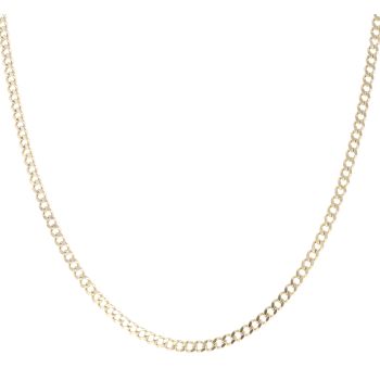 9ct Yellow Gold Curb Chain 26"