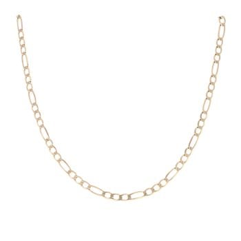 9ct Yellow Gold Figaro Chain 20"