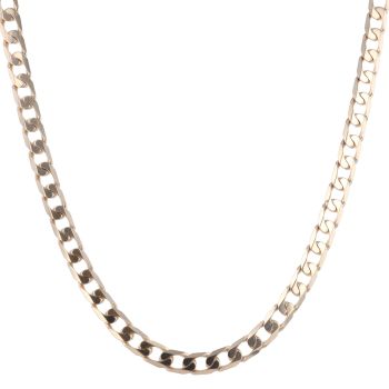9ct Yellow Gold Curb Chain 20"