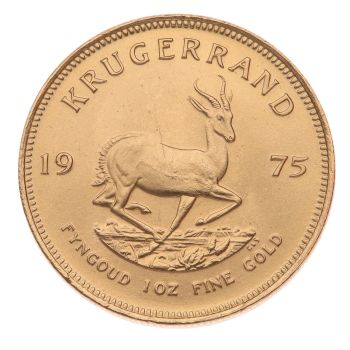 1975 1oz South Africa Krugerrand Coin