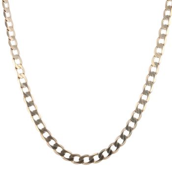 9ct Yellow Gold Curb Chain 20"