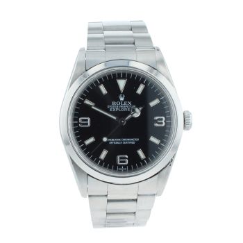 Rolex Explorer Pre Owned Watch Ref 14270