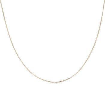 9ct Yellow Gold Curb Chain 16"