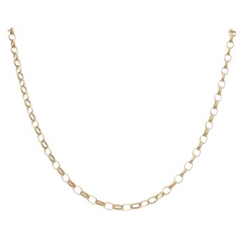9ct Yellow Gold Belcher Chain 24"