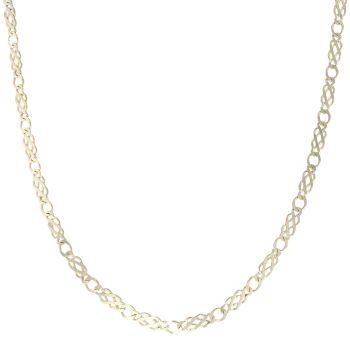 9ct Yellow Gold Celtic Chain 18"