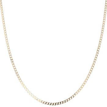 9ct Yellow Gold Curb Chain 20"
